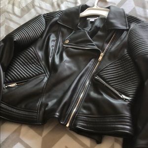 Leather jacket